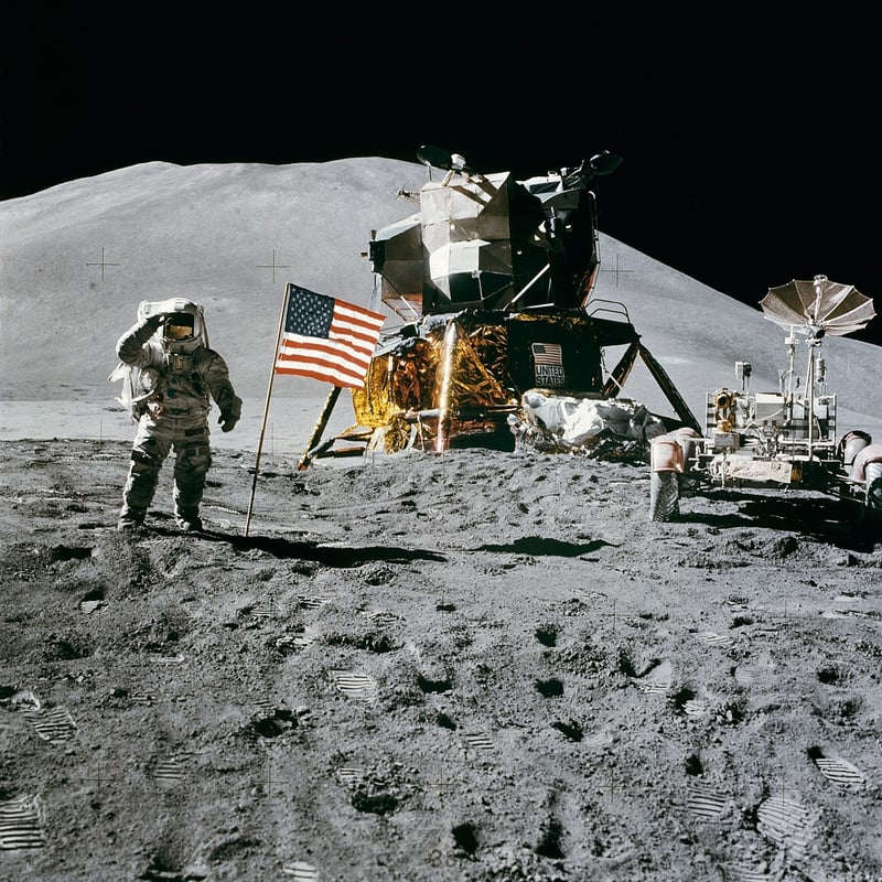 Moon Landing Era 1960s-1970s